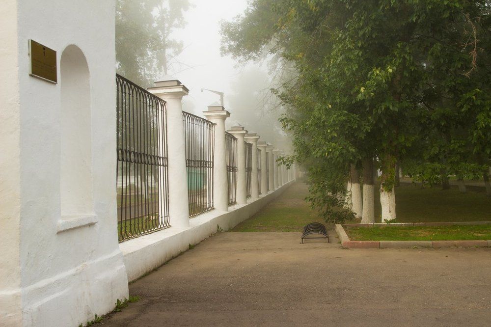 утро туманное