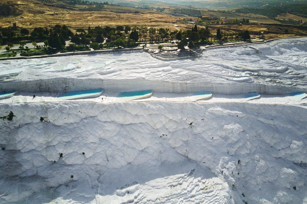 Необычный ракурс Памуккале