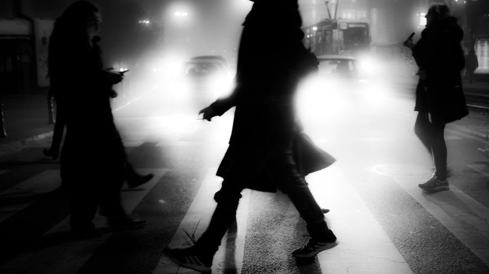 Fog in the city