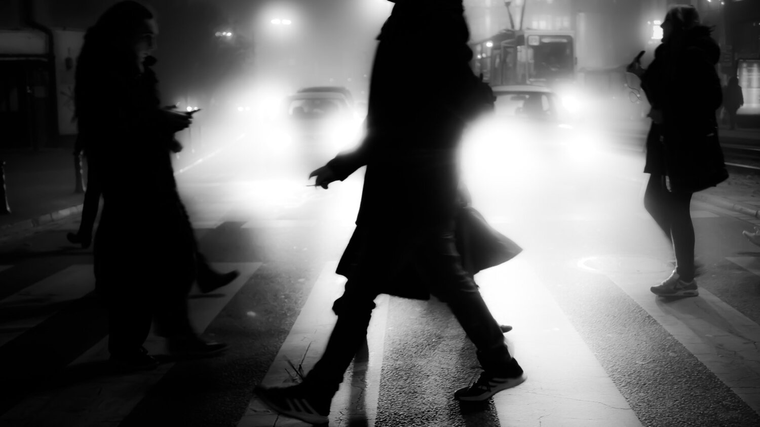 Fog in the city