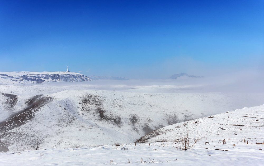 Зима в горах.