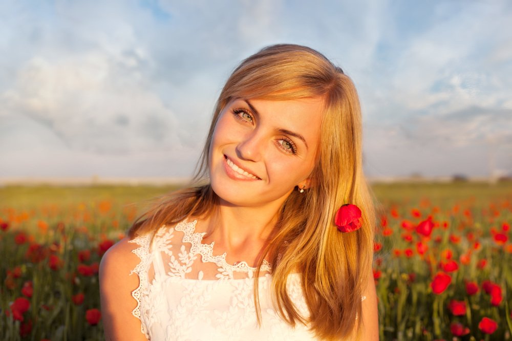 В маковом поле