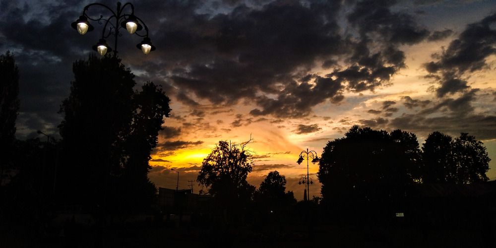 You need light when sun burns low