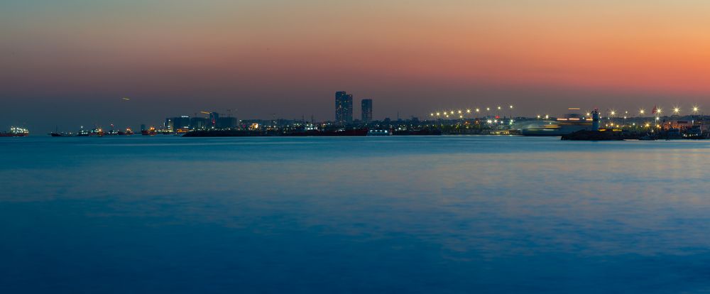 Закат в Стамбуле