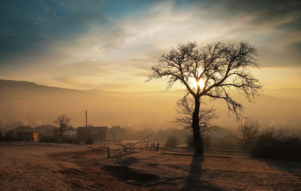 A morning in the mountain
