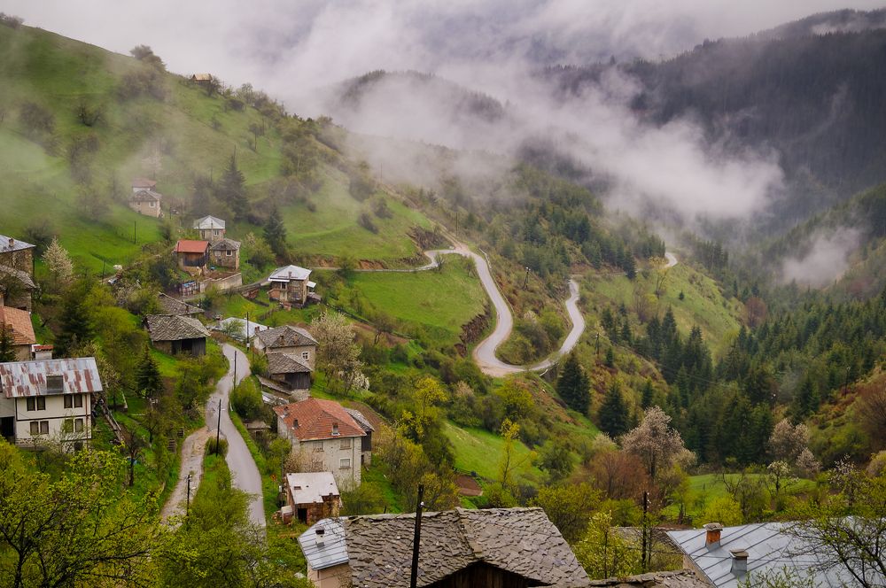 A village in the sky