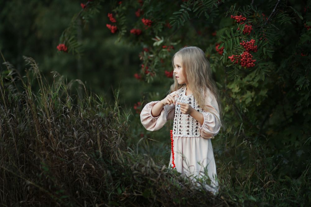 Рябиновые бусы