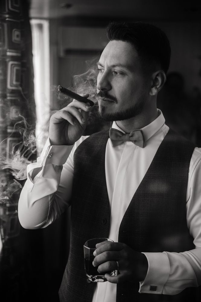 Брутальные сборы жениха