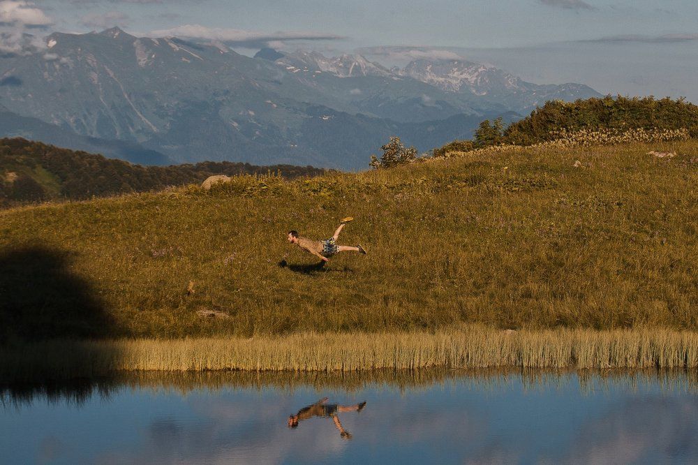 В красивом месте хочется взлететь