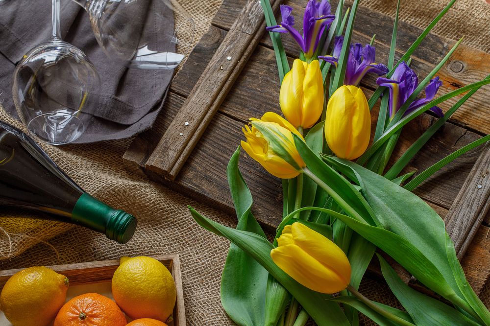 Яркие краски