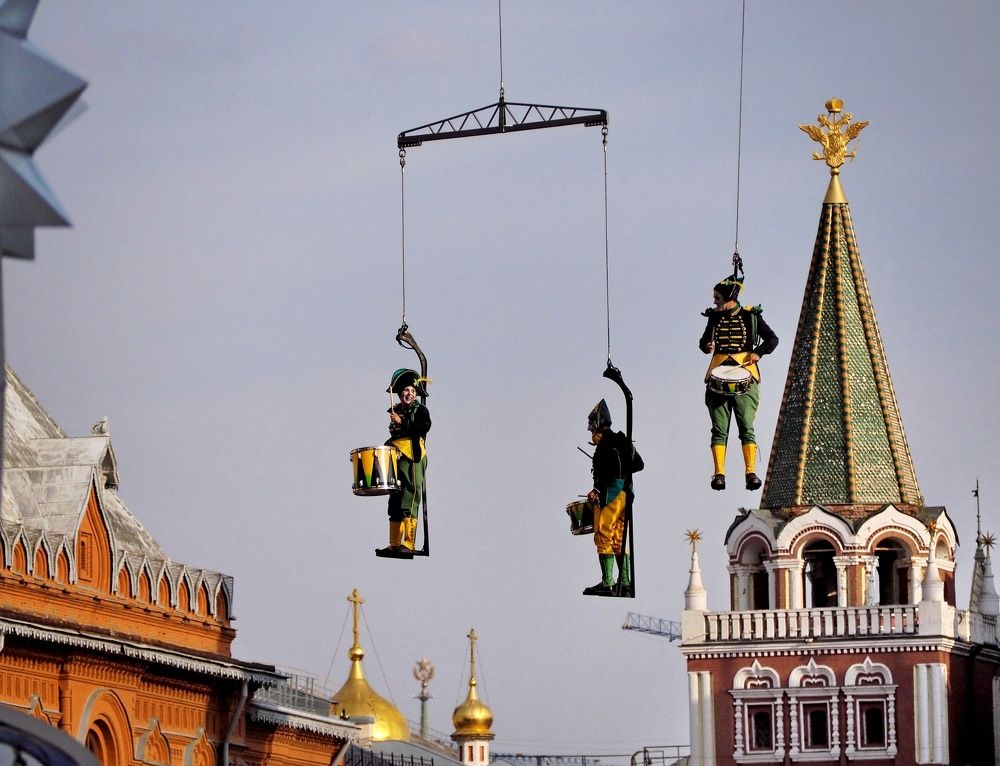 Веселые барабанщики