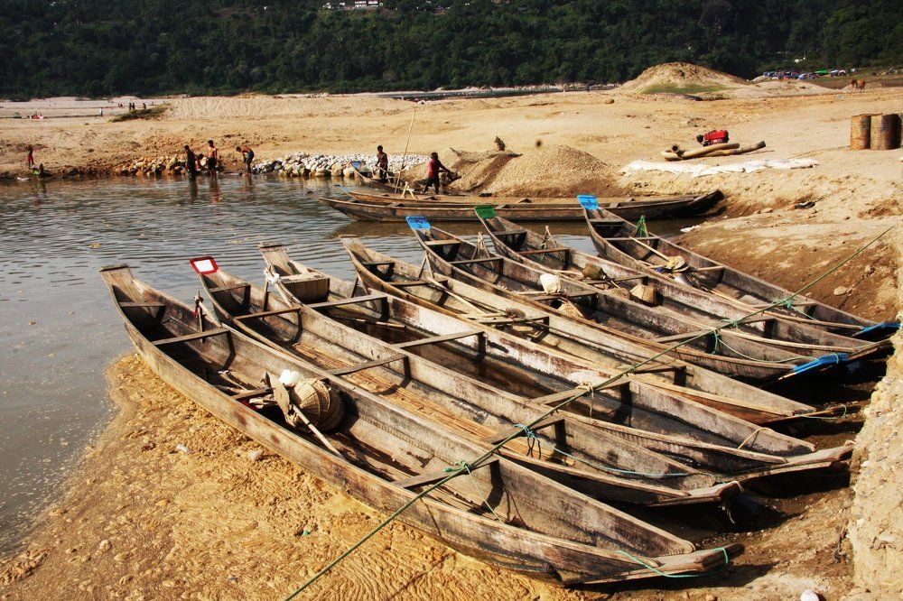 Boat and Nature/People