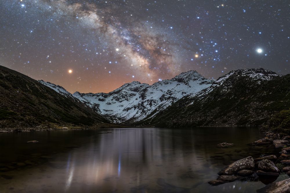 Milkyway in valley