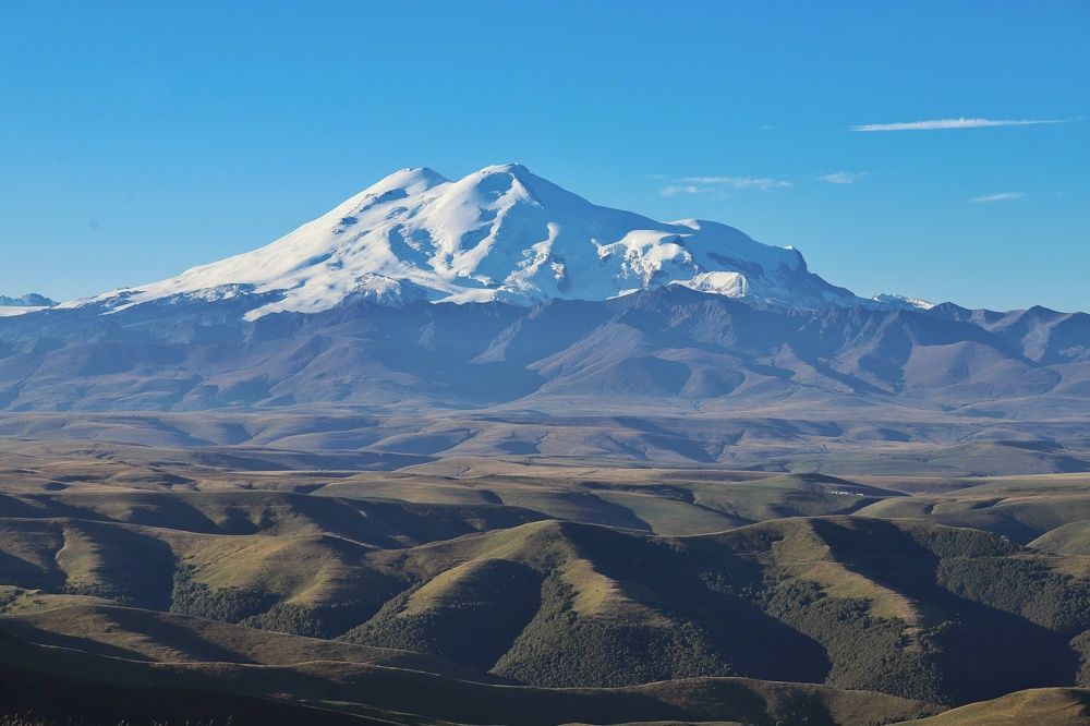 Вид на Эльбрус