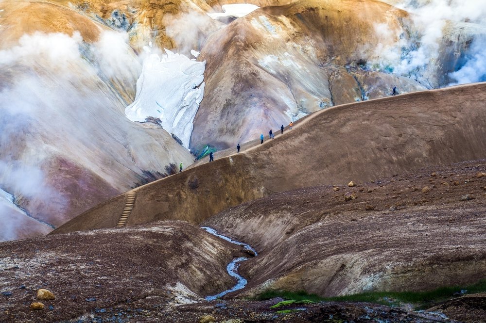 Среди вулканов