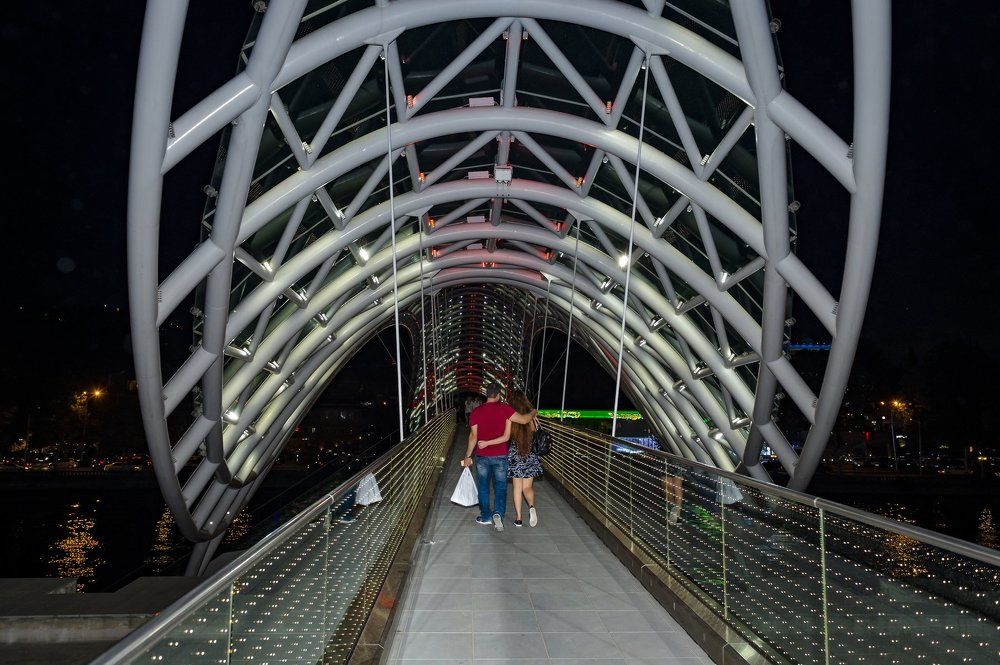 Peace bridge -Tblisi, Georgia