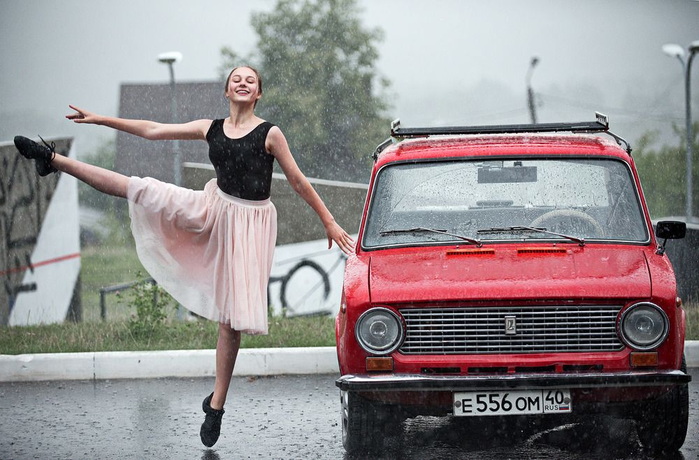 Танец летнего дождя.