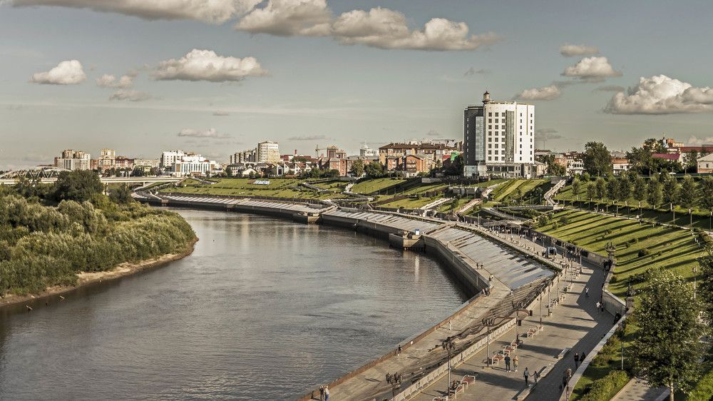 Набережная Туры