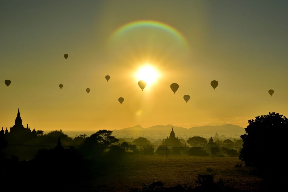 Balloons Over Bagan