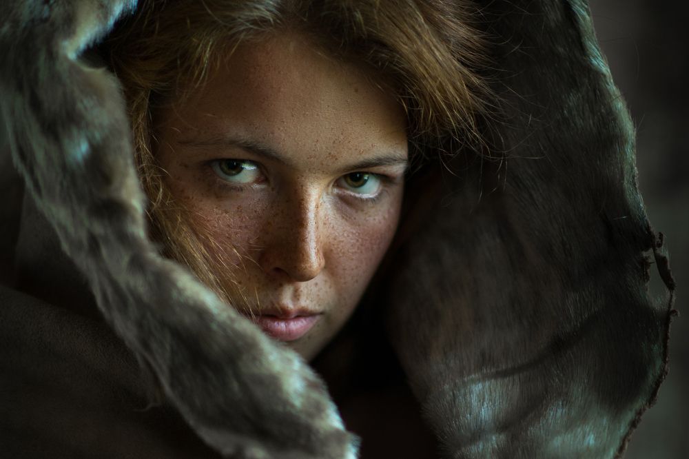 A Girl With Deer Fur