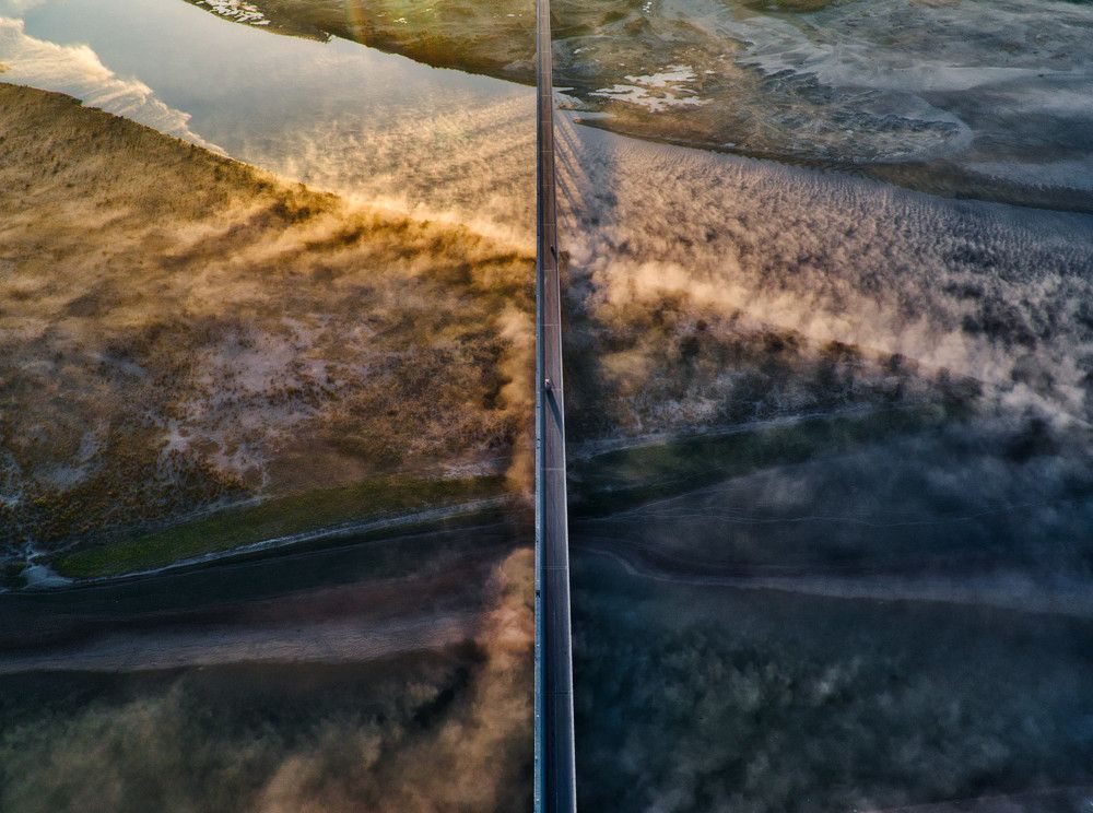 Bridge over the river of fire