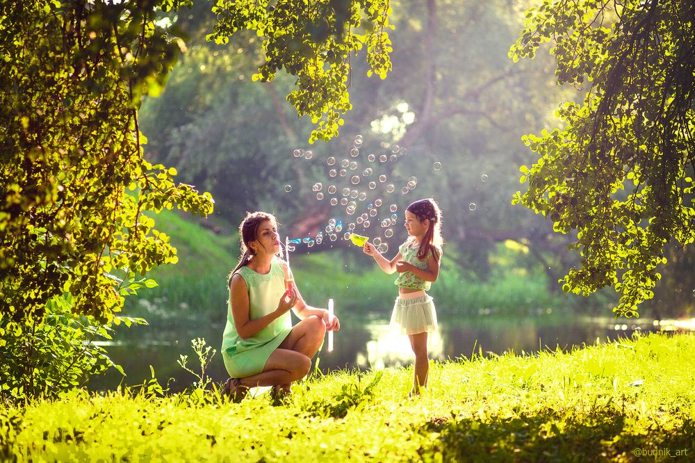 Мама и дочь