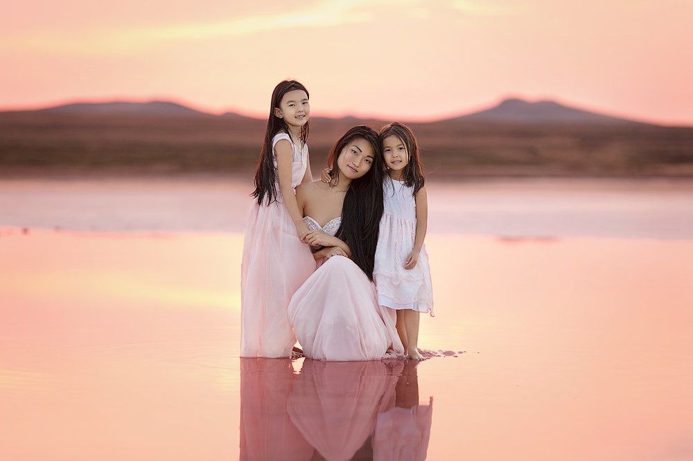 Закат на Кояшском озере