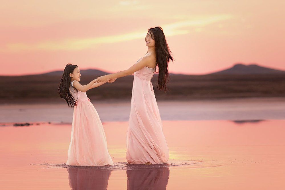 Закат на Кояшском озере