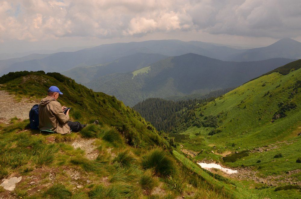 С видом на Румынию