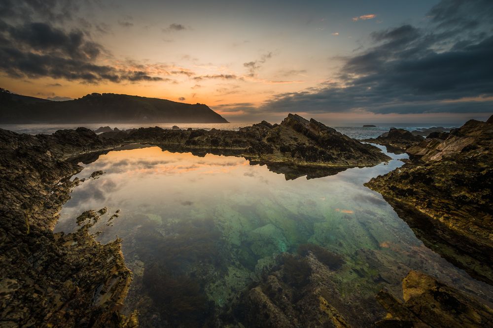 Atardecer desde las Lastras del Pechón
