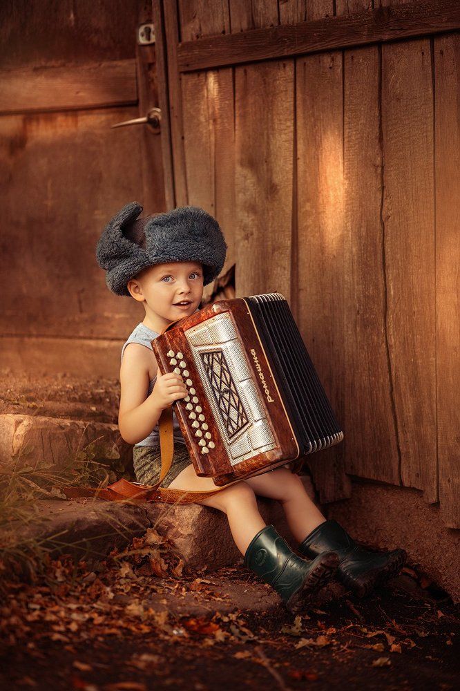 мужичок с гармошкой