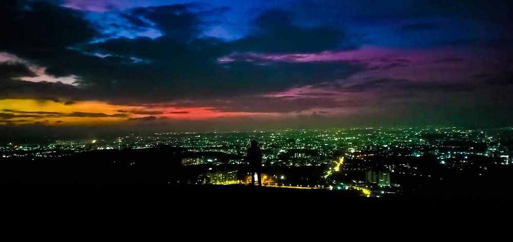 City in the Landscape lights