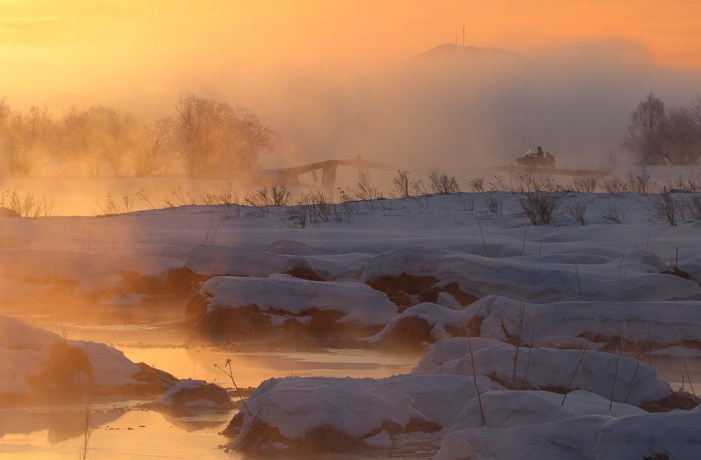 Рассвет над Камчаткой