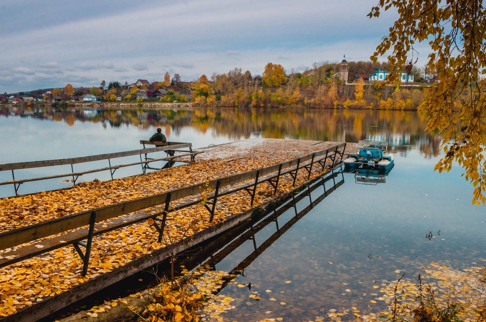 Золотая осень в Суксуне