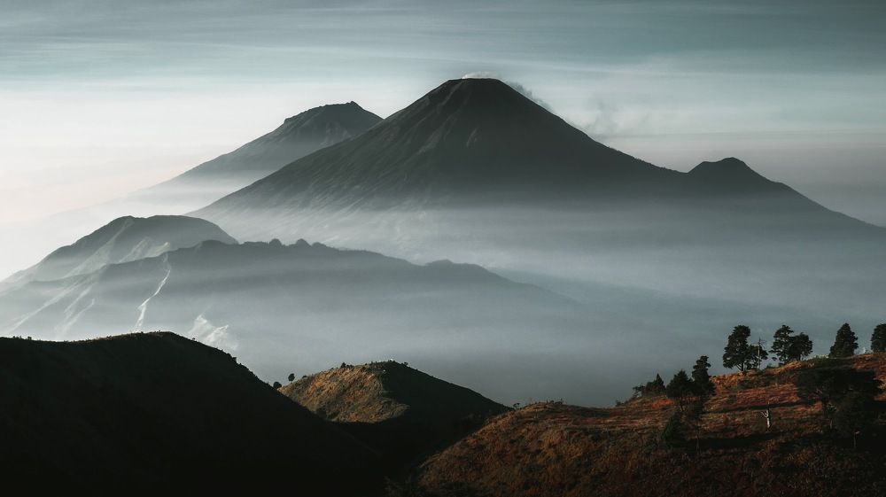 A View From Summit Of Mount Prau