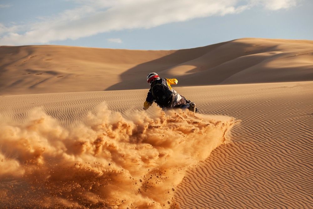 Песчаный мотофрирайд