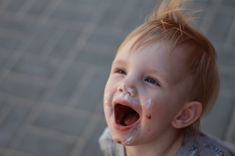 Мороженое было вкусным