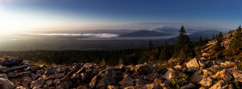 Рассвет на оз. Зюраткуль
