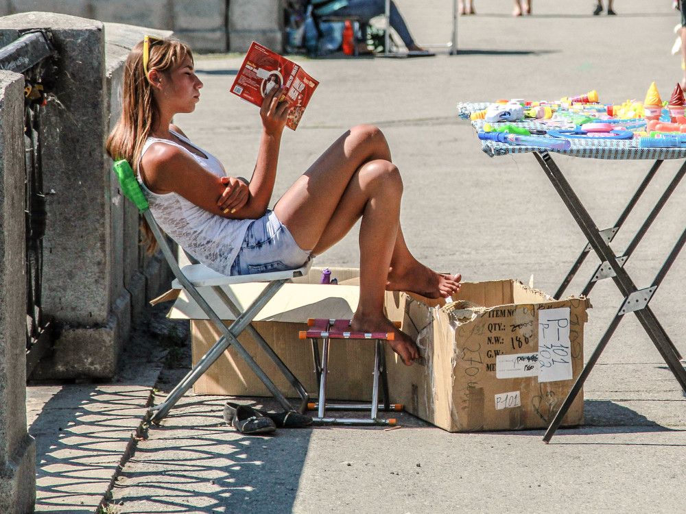 продавщица