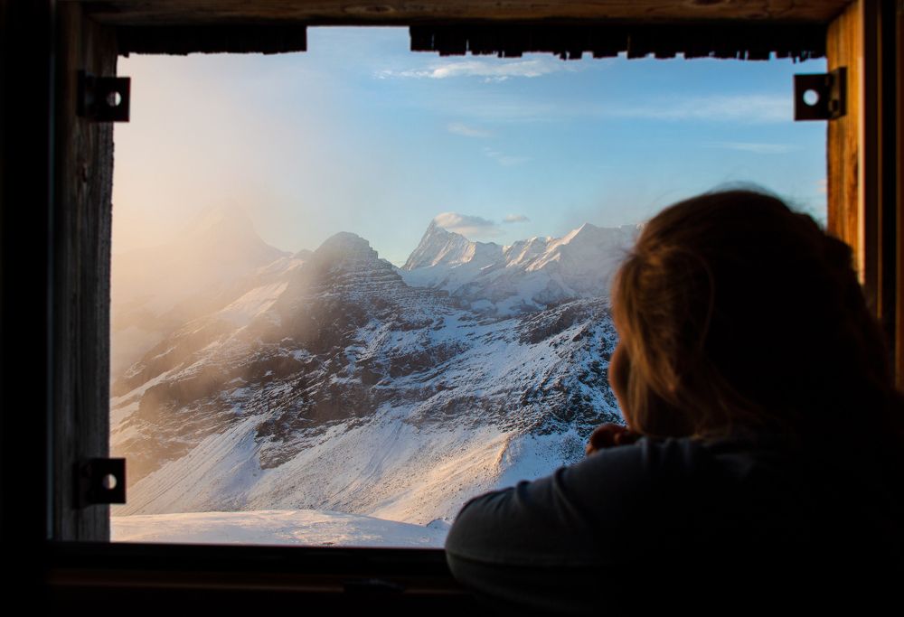 Утро в горах