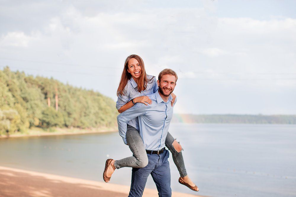 Couple smile,love smile