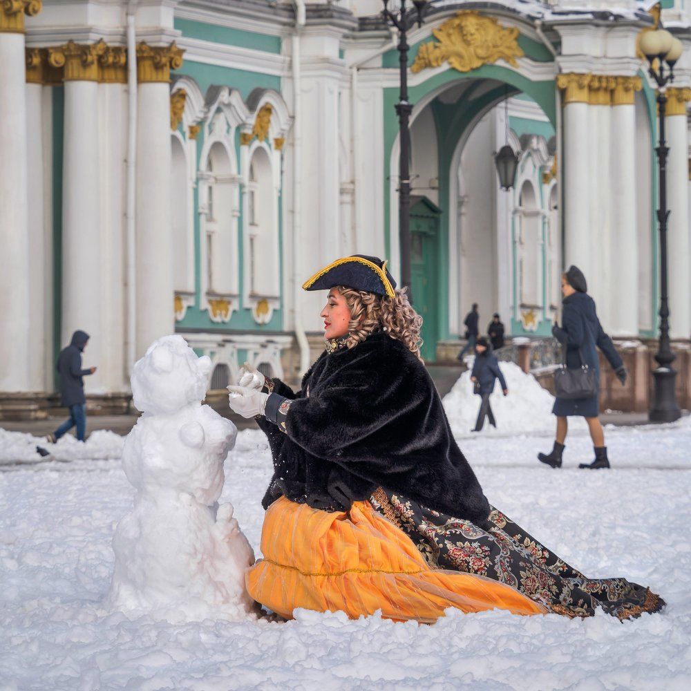 Мартовский снег