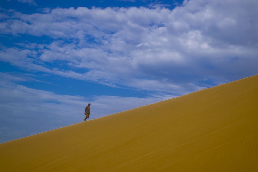 Fisher in Punta Gallinas