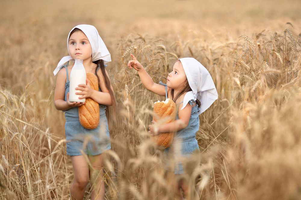 Обед в поле