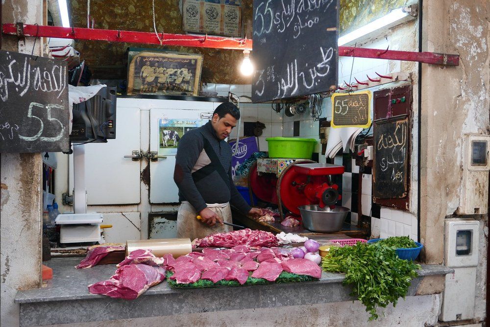 Рынок в старом Фесе