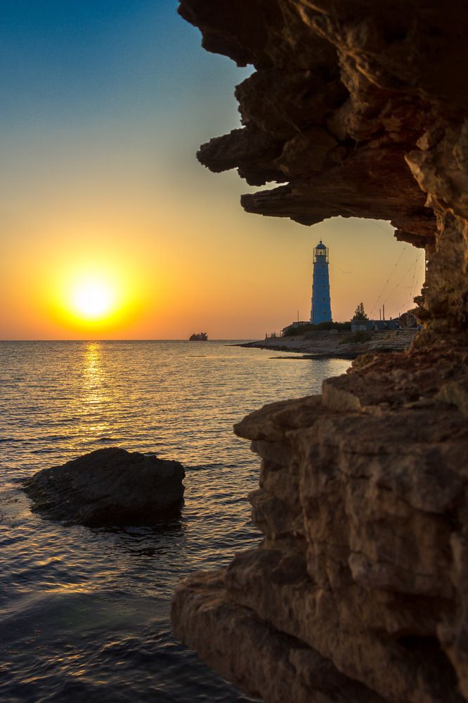 Маяк в Оленёвке