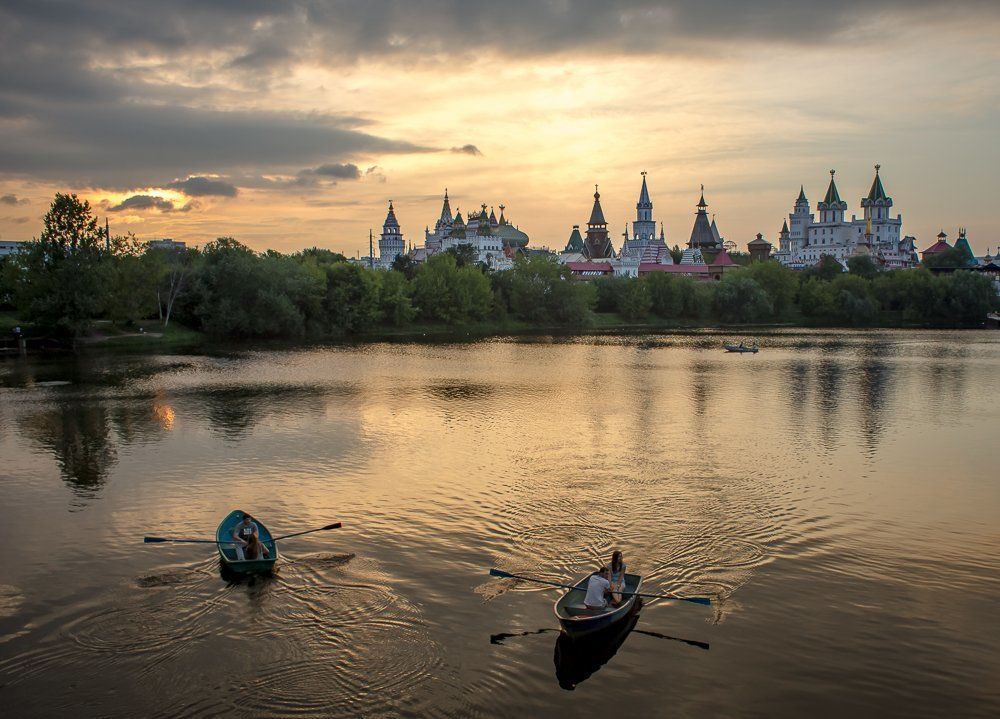 Летний пейзаж на пруду