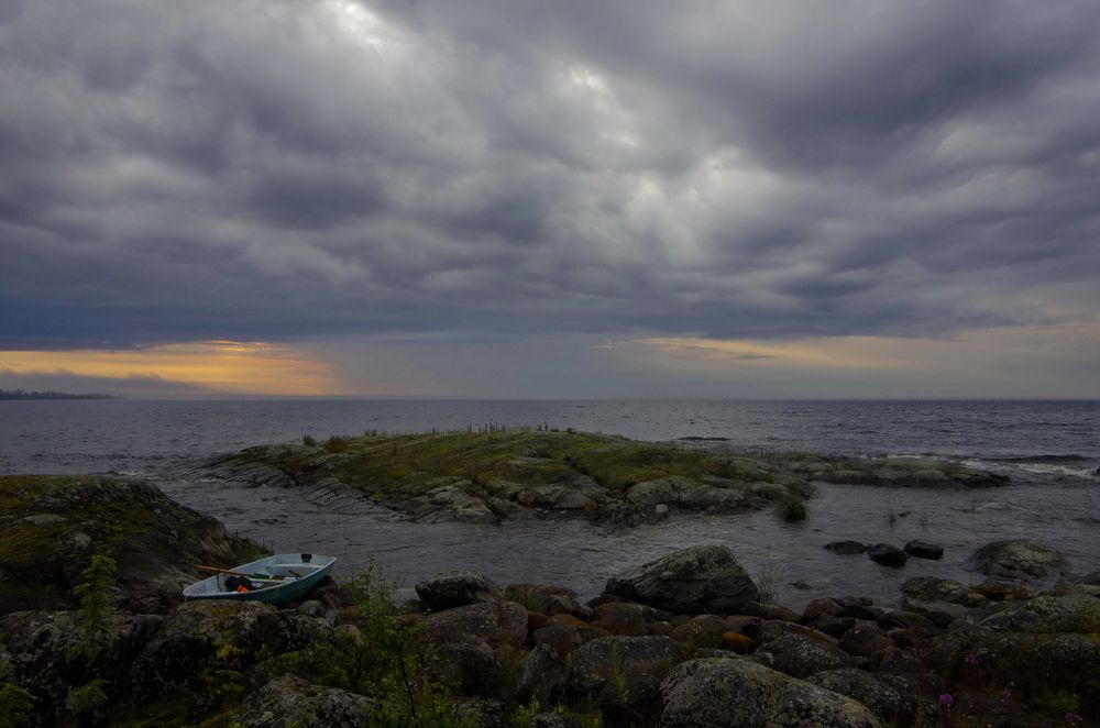 Прохладное ладожское утро