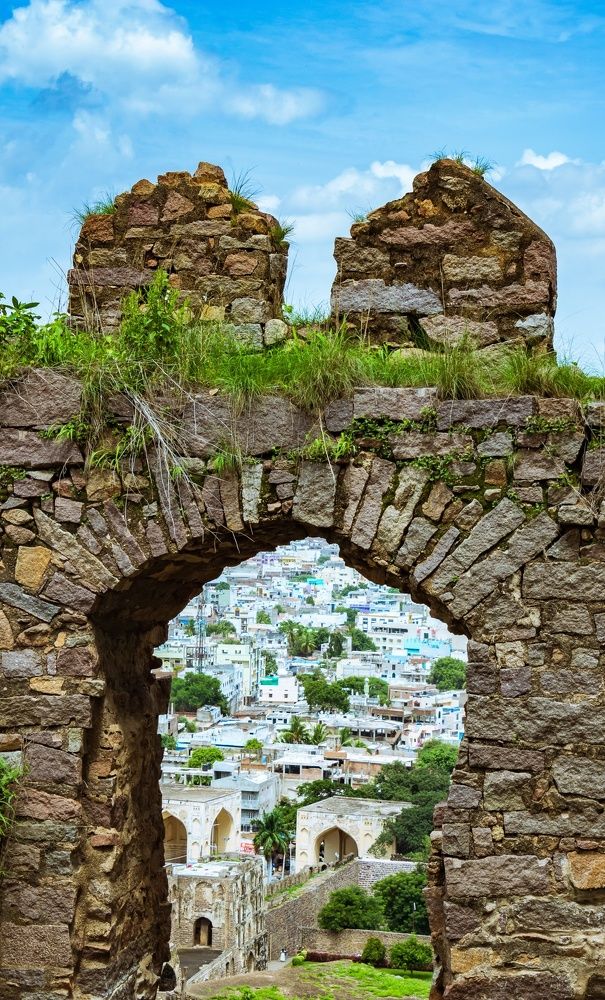 Cityscape from Golkonda Fort