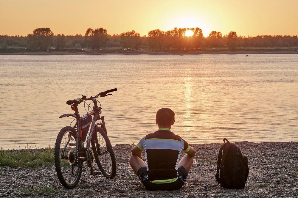 Закат над Камой